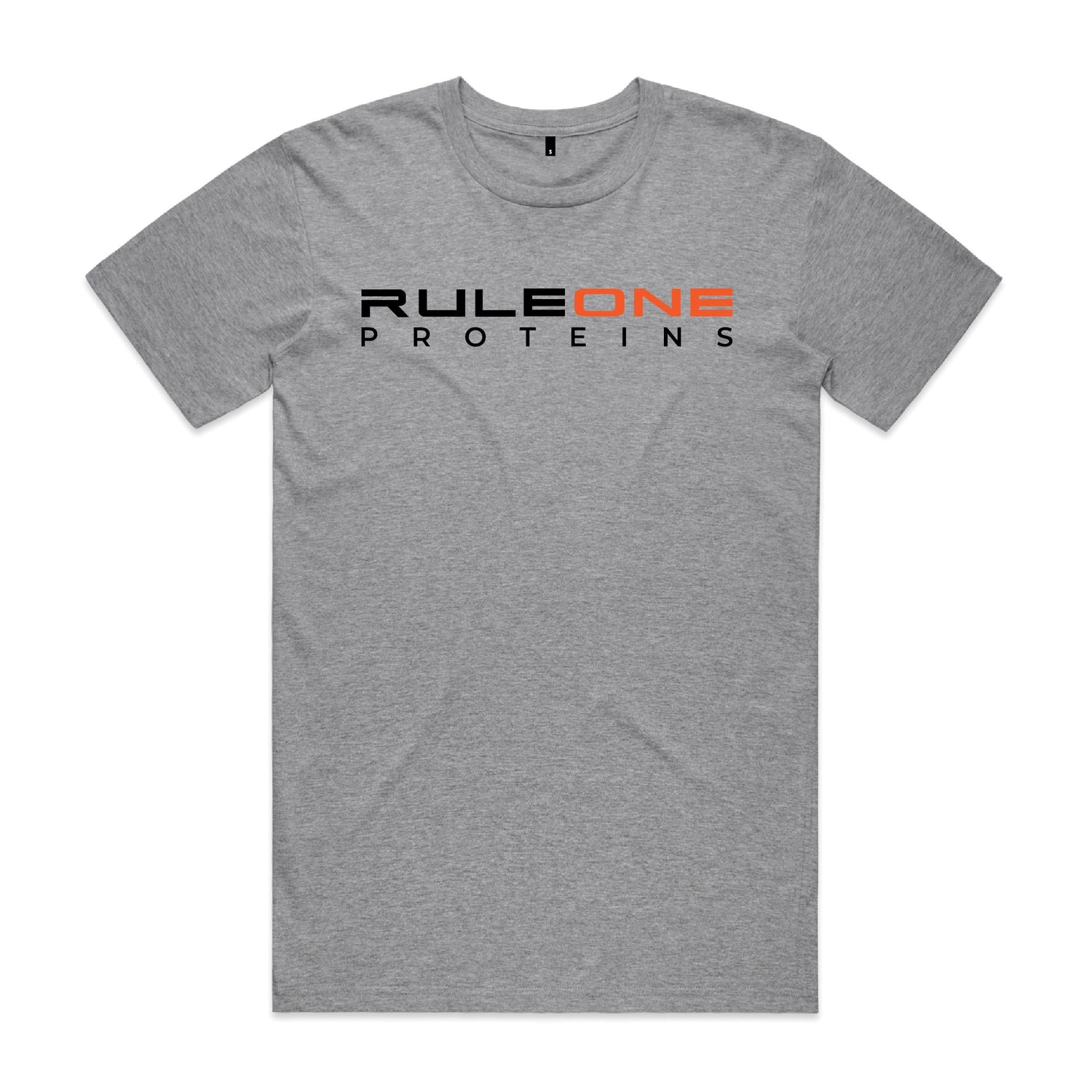 Rule One T-Shirt - Grey Marle